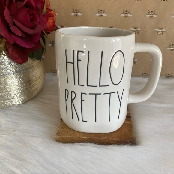 Rae Dunn Hello Pretty Kitchen Mug Home Decor - Picture 2 of 5